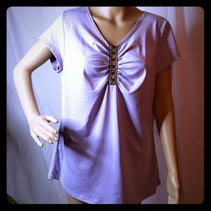 Lavender Simple Irresistible top
